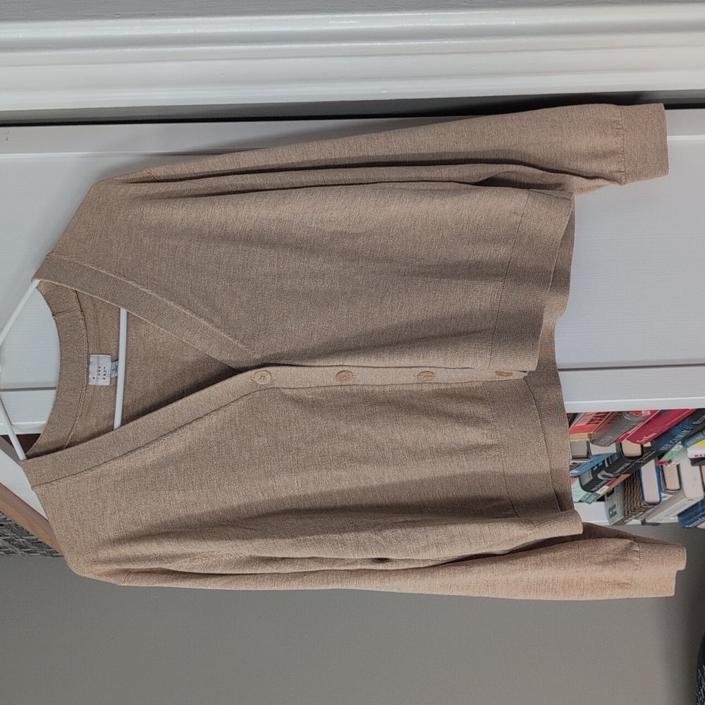 A New Day Light Brown Knit Sweater